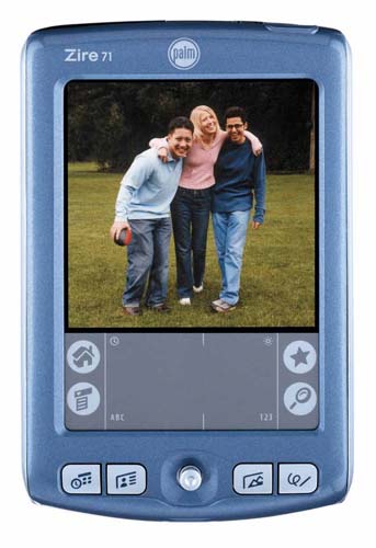 Palm Zire 71 - Palm OS 5.2.1 144 MHz - Click Image to Close